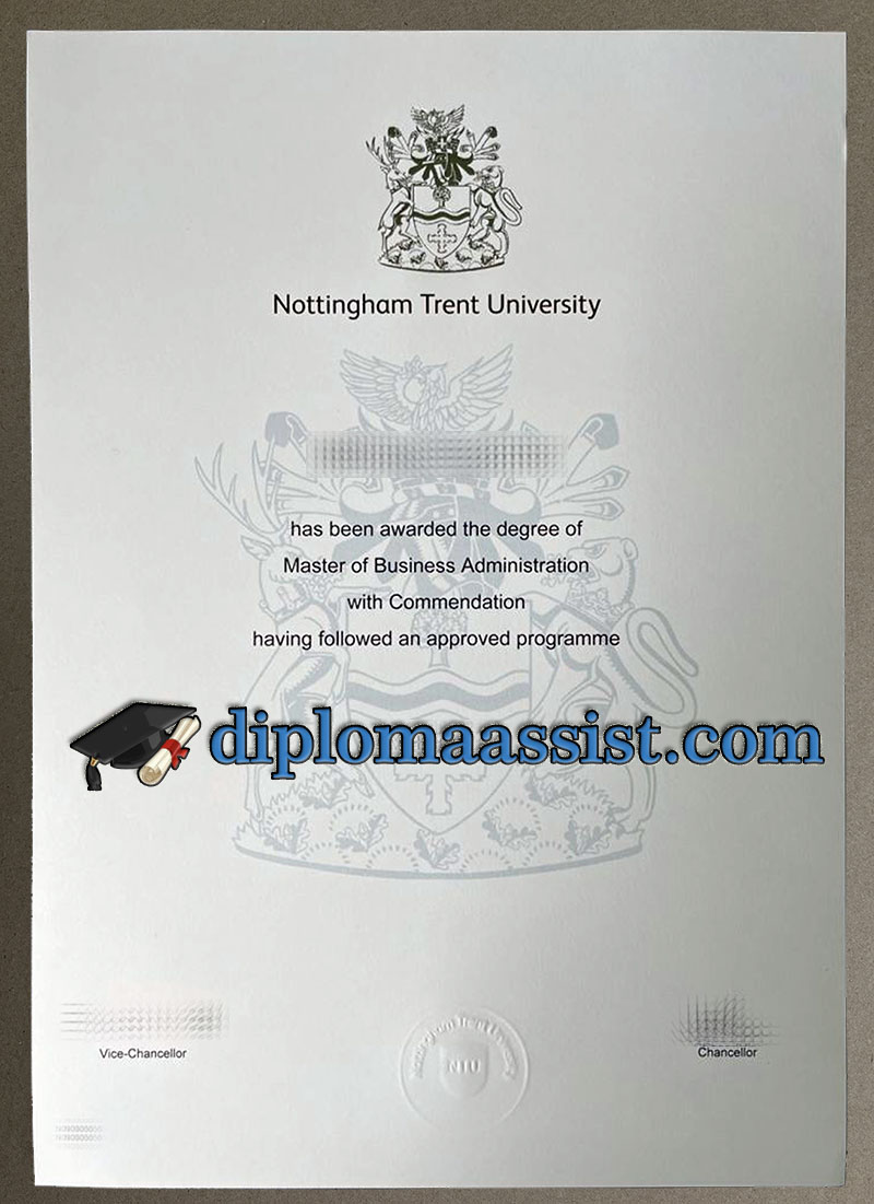 buy Nottingham Trent University diploma