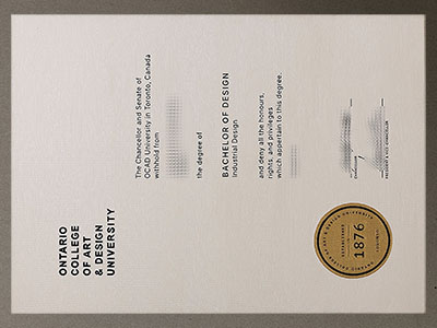 OCAD University diploma