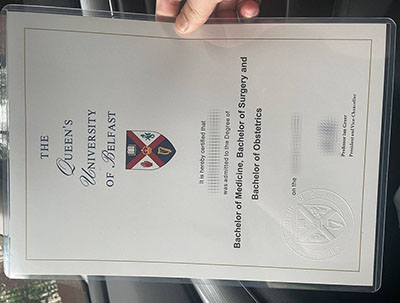 get Queen's University of Belfast diploma