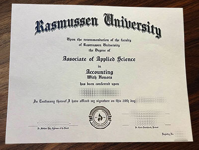 Make Rasmussen University diploma