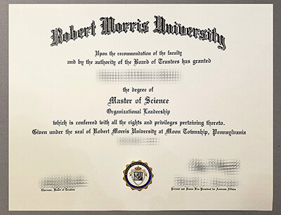 Make Robert Morris University diploma