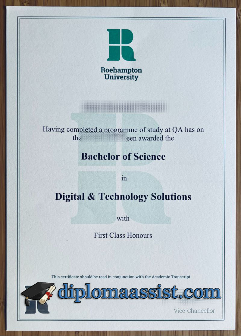 buy Roehampton University diploma