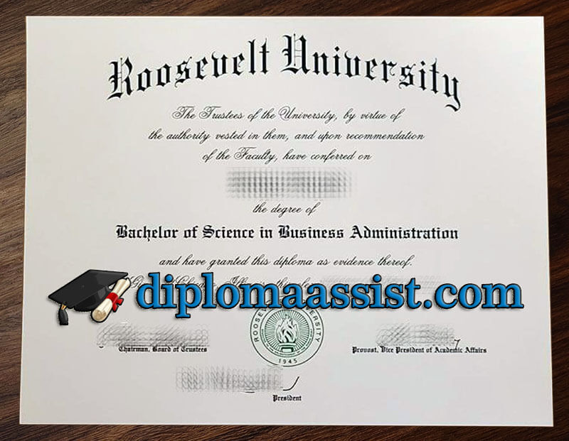 Where to get Roosevelt University diploma?
