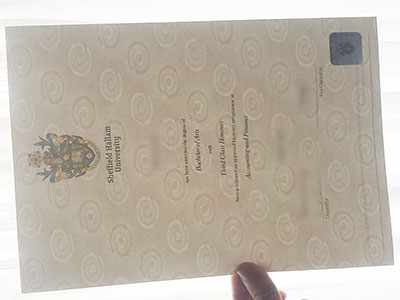 order Sheffield Hallam University diploma