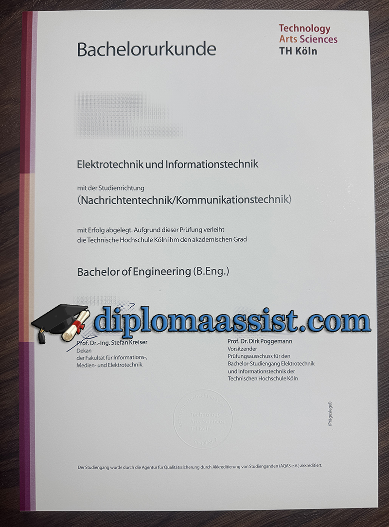 Technische Hochschule Köln diploma
