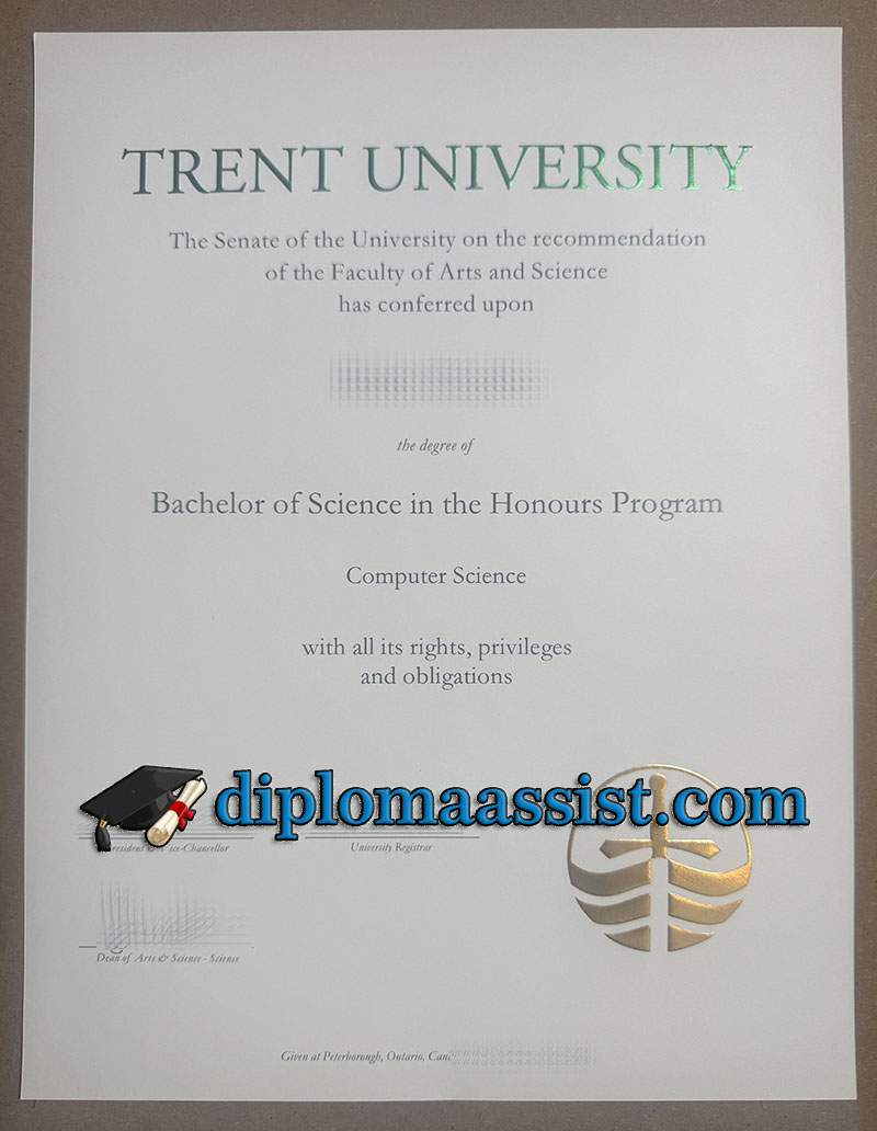 Get Trent University diploma