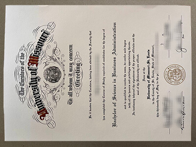 buy University of Missouri diploma