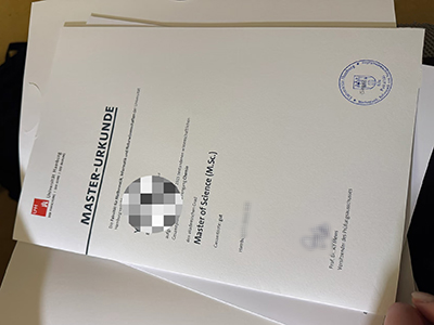 Universität Hamburg Urkunde