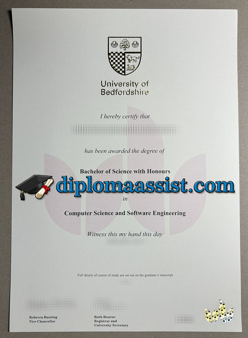 get University of Bedfordshire diploma