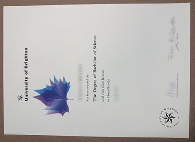 Order University of Brighton diploma