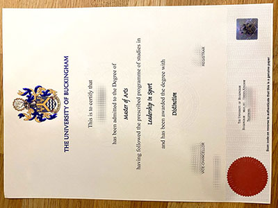 buy University of Buckingham diploma