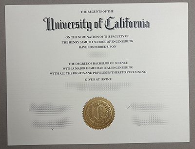 get UC Irvine diploma