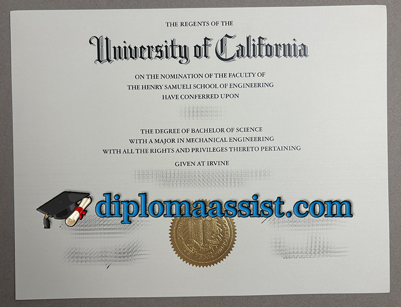 UC Irvine Bachelor degree