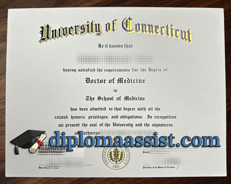 buy University of Connecticut diploma