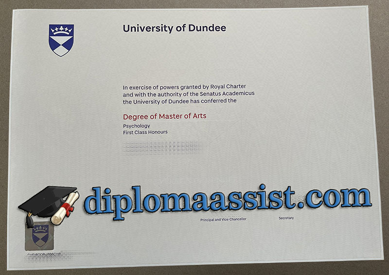 get University of Dundee diploma