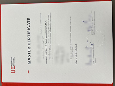 Purchase University of Europe degree