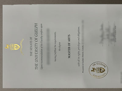 University of Guelph diploma