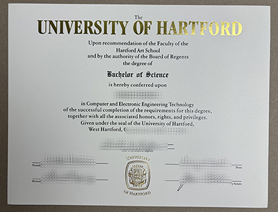 order University of Hartford diploma