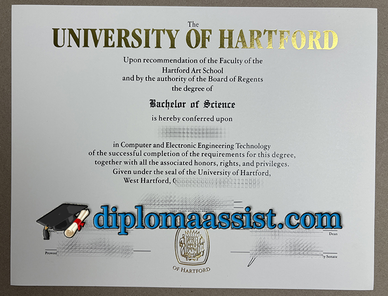 get University of Hartford diploma