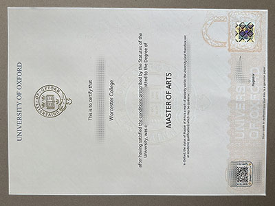 University of Oxford diploma