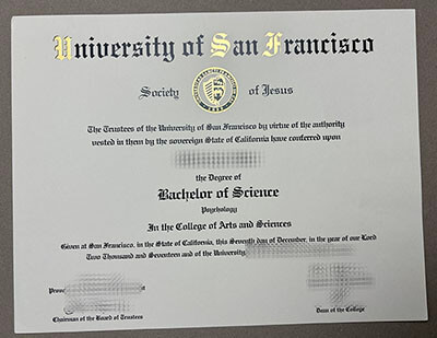 get University of San Francisco degree