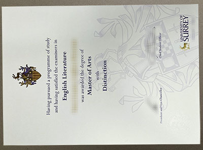 get University of Surrey diploma