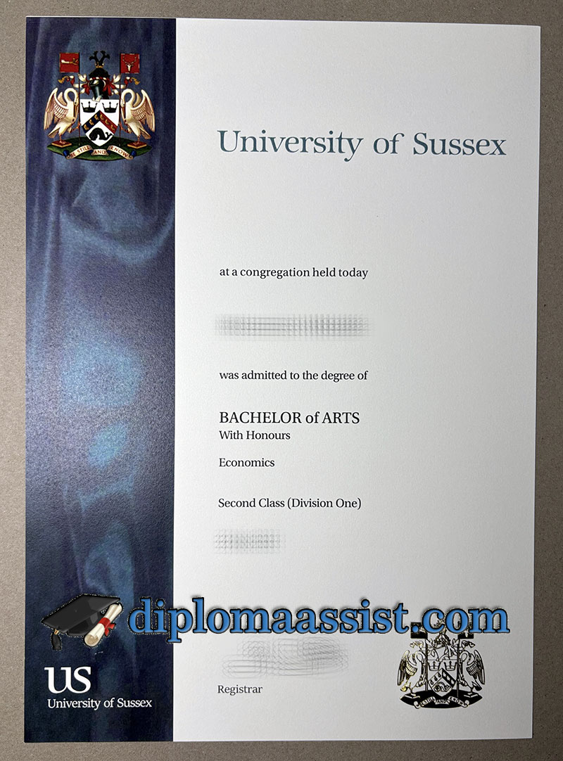 University of Sussex diploma