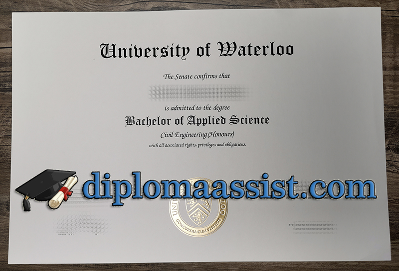 Buy University of Waterloo degree