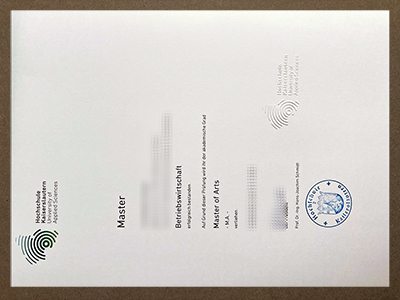 Make Hochschule Kaiserslautern diploma