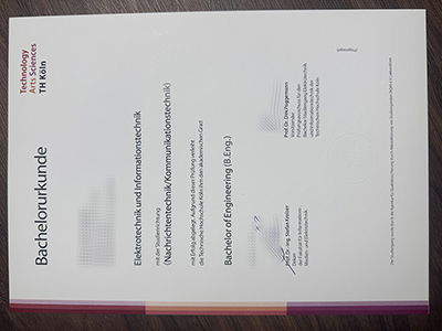 Make Technische Hochschule Köln diploma