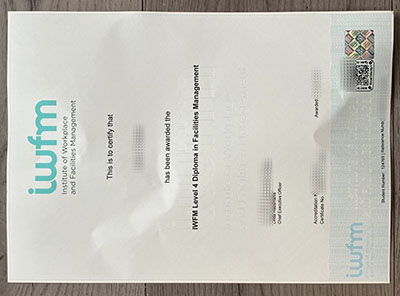 get IWFM Level 4 Diploma online