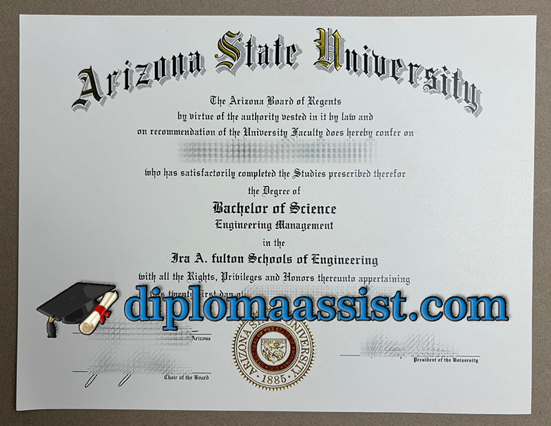 buy Arizona State University diploma