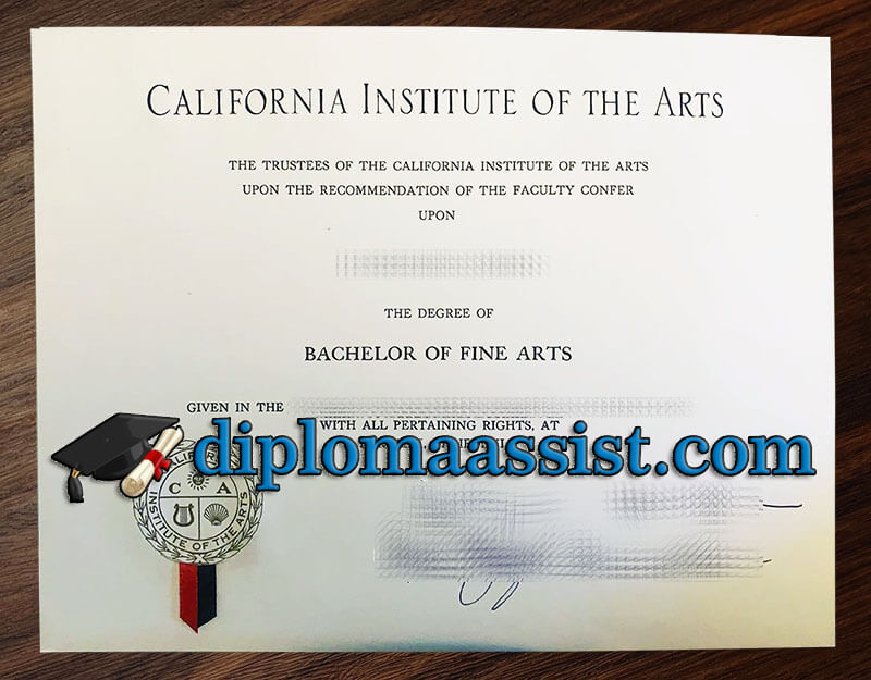 Buy California Institute of the Arts diploma