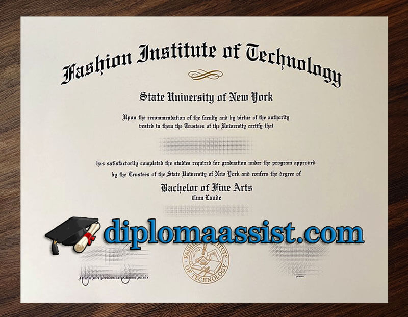 Buy Fashion Institute of Technology diploma