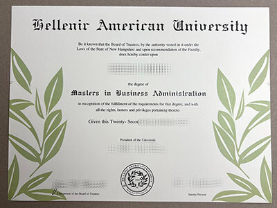 get a Hellenic American University diploma