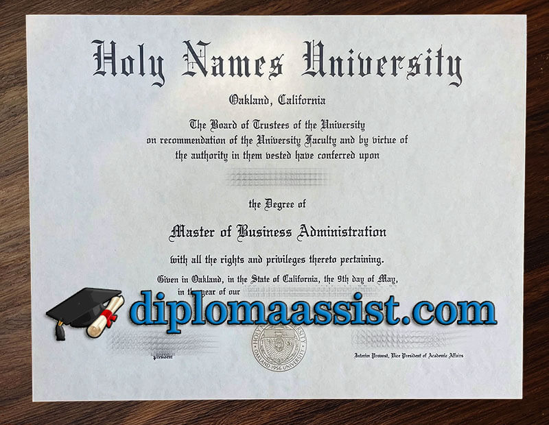 Buy Holy Names University diploma