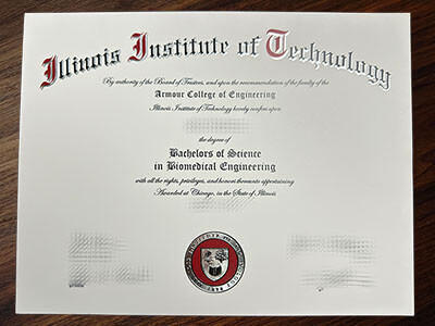 Make Illinois Institute of Technology diploma