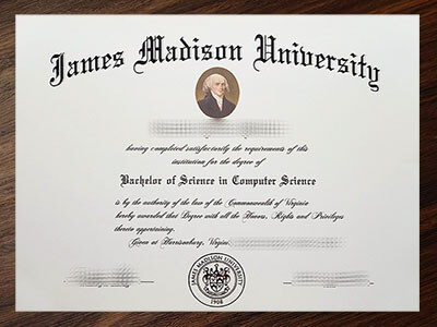buy James Madison University diploma