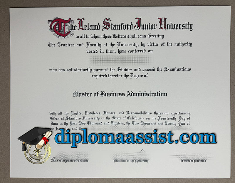 buy Stanford University diploma