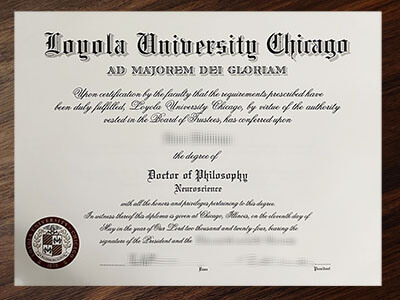 buy a Loyola University Chicago diploma