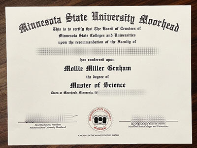buy Minnesota State University Moorhead degree