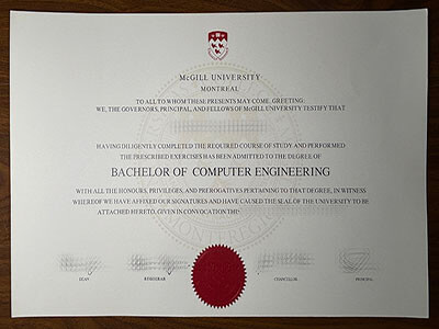get Mcgill University degree