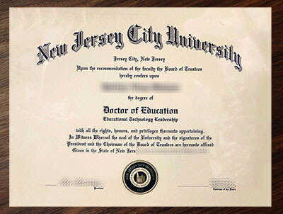 get a New Jersey City University diploma