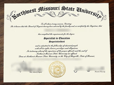 make Northwest Missouri State University diploma