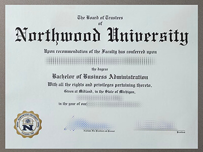 Can I order Northwood University diploma?