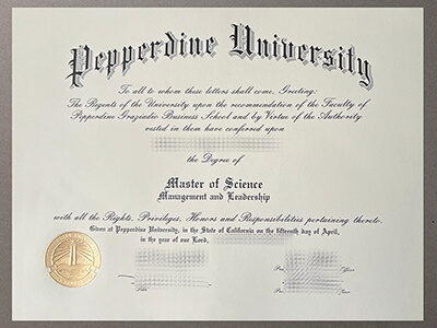 buy a Pepperdine University degree