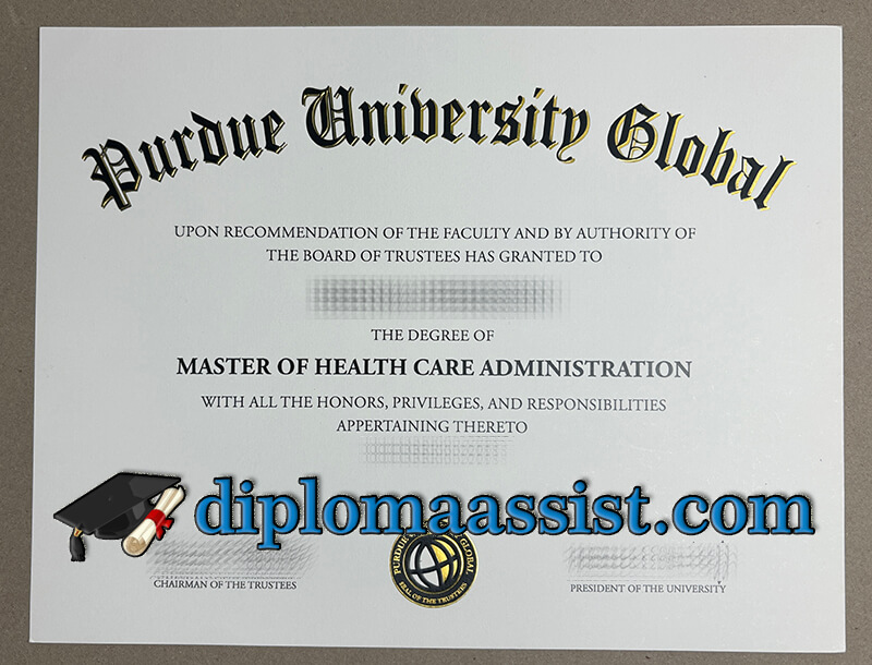 Order Purdue University Global diploma