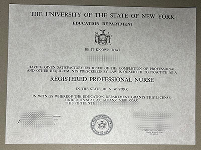order Registered Professional Nurse certificate