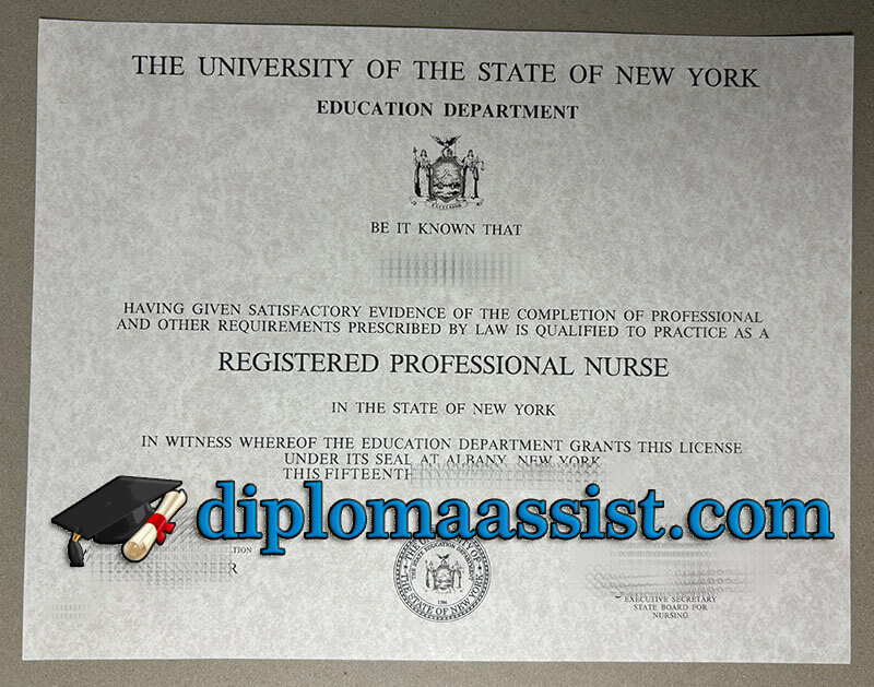 Buy Registered Professional Nurse diploma