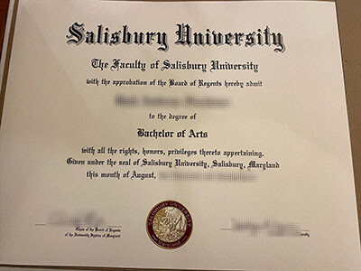 buy Salisbury University diploma
